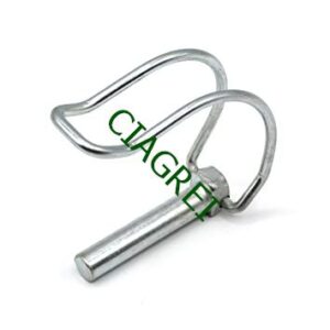 PASADOR c/muelle y arco 7x42 mm